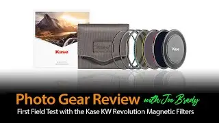 Joe Brady tests out the KASE KW Revolution Magnetic Camera Filters