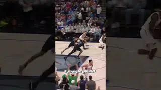 Kyrie Irving scores 8 straight points DALLAS VS SUNS