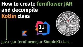 How to create fernflower JAR and decompile Kotlin class to Java using a command line?