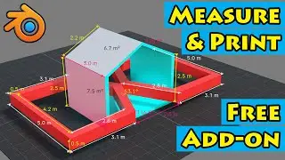 Render Your Models With Accurate Measurements In Blender | Detailed Tutorial On How To Measure-It