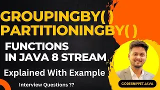 GroupingBy and PartitioningBy | Mastering Java Stream API