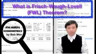 What is the Frisch-Waugh-Lovell (FWL) Theorem? | 【Five Minute Econometrics】Topic 15