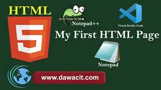 HTML Tutorial 3-My First HTML Page | Learn HTML & CSS Code