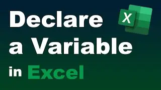 #8 - How to Declare a Variable in Excel VBA Programming (diff between global and local variables)