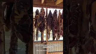Осень - сезон сушки мяса и колбасы. 