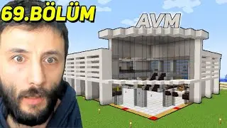 ALIŞVERİŞ MERKEZİ 😊 MİNECRAFT (2023) 69.Bölüm