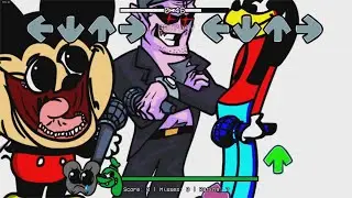 FNF V S  Mokey DEMO  FNF [  Night Funkin Mickey + Goofy Funny MoD ] [NO SOUND]