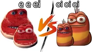 oi oi oi red larva VS e e ei i'm on vacation - meme school