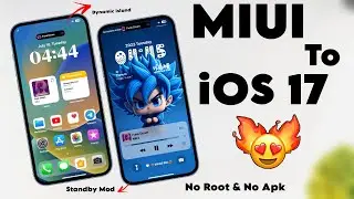 MIUI Convert iOS Without Root & No Apk 🔥 | iOS Install In Xiaomi Smartphones | PART - 07