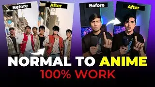 Convert Normal Video To Anime FREE