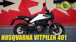 Обзор и тест-драйв мотоцикла Husqvarna VITPILEN 401 от Антона Безшляги!