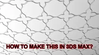 Classic Celling Pattern in 3D Max Hindi | Urdu