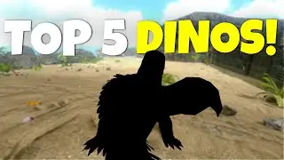 Top 5 Beginners Dino To Tame | Tips For Ark Mobile | Hindi | Ark