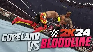 WWE2K24| COPELAND VS BLOODLINE| PC MODS