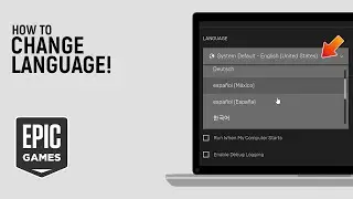 How to Change Language of Epic Games Store [EASY]