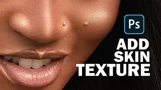 How to Add Skin Texture to Your Photos with Texturize Sandstone in Photoshop