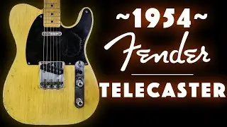 The Holy Grail of Telecasters - an Original 1954 Blackguard Fender Tele