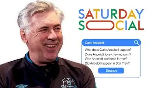 Carlo Ancelotti Answers the Web's Most Searched Questions About Him | Autocomplete Challenge