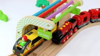 Wooden Toy Train Show: Delightful Entertainment for Toddlers by Toy Factory