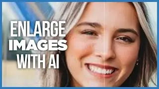 Enlarge Images Using Artificial Intelligence