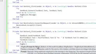 LAN Chat Program in VB 2012