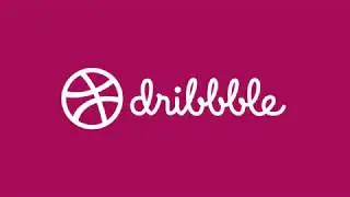 Dribbble Animated Logo