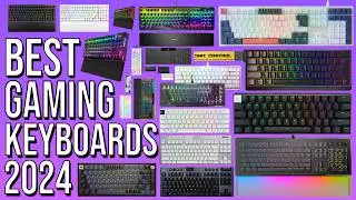 BEST GAMING KEYBOARD 2024: TOP 10 BEST GAMING KEYBOARDS of 2024 - ULTIMATE LIST [WIRED & WIRELESS]