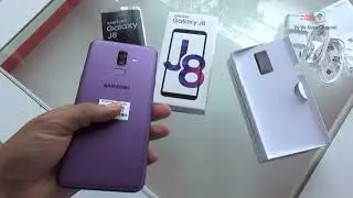 Samsung Galaxy J8 Purple color