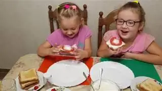 ПРИКОЛ !!!Бутерброды с чесноком . Делаем, пробуем и играем.