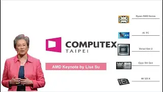 【十分钟AMD Keynote精华】 2024年AMD Computex Keynote 速览| Lisa Su AMD Keynote | Zen 5 发布｜ Ryzen 9000｜ Epyc 5