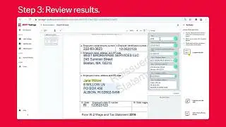 How to Automatically Process IRS W-2 Tax Forms (Wage and Tax Statement) with ABBYY Vantage