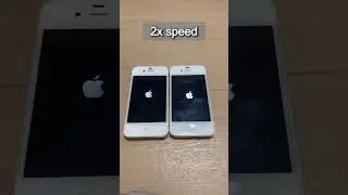 iPhone 4 iOS 4vsiOS7  speed test