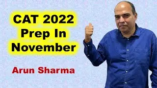 CAT 2022 Prep In November | CAT 2022 Preparation | CAT Preparation Tips | How To Crack CAT