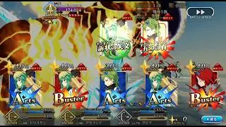 Fate/Grand Order - Cosmos in the Lostbelt 2, vs. Surtr-Fenrir