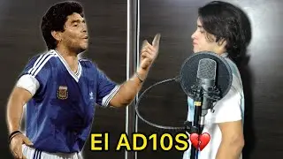 CANCIÓN A MARADONA🥺🔟💔