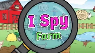 I Spy on the Farm | Interactive Game for Kids | EYFS | Twinkl kids tv