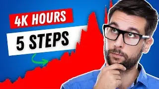 The Secrets to Achieving 4000 Hours of Watch Time || How to complete 4000 hours watch time?