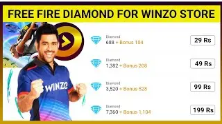 Free Fire Diamonds & Redeem Code Winzo Se Kaise Le | How To Use Winzo For Free Fire Diamonds