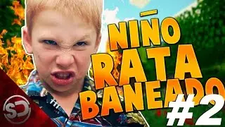 NIÑO RATA BANEADO POR USAR HACKS EN MINECRAFT | SANDRO DUSS