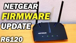 Netgear R6120 AC1200 Router Firmware Upgrade Step by Step Tutorial