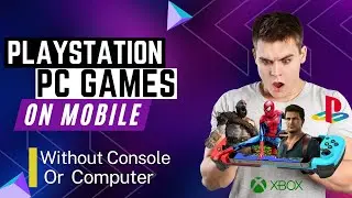 How to Play Pc/PlayStation game on phone without a computer