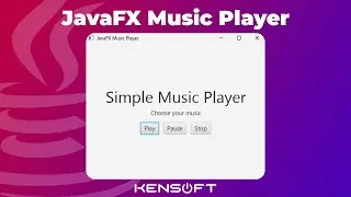 JavaFX Music Player Tutorial | Learn how to create this in JavaFX!