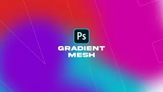 Colorful Gradient Mesh in Photoshop | Hindi