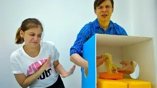 Видео Челлендж Нащупай - Вика против Фёдора