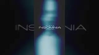 INSOMNIA OUT THIS FRIDAY 🖤 