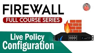 How to Configure Firewall Policy for inbound and outbound traffic in Hindi