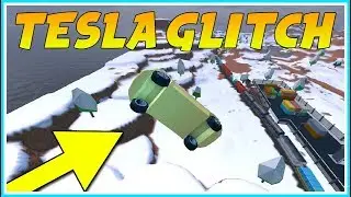ROBLOX JAILBREAK TESLA GLITCH!