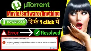 How to Download Movie using uTorrent|Download Anything from Torrent|uTorrent not working on Windows