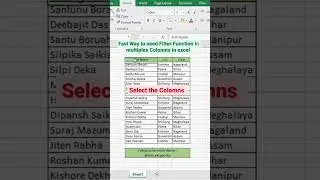 Fast way to you filter option in multiple columns