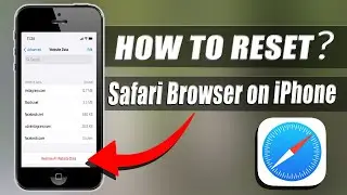 How to Reset Safari browser on iphone (2024) | Safari Reset without Opening